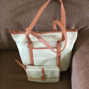 Talbots handbag and Wristlet